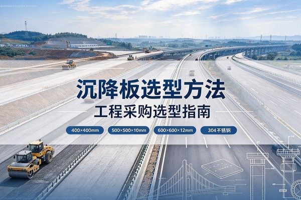 马尔康沉降板选择方法