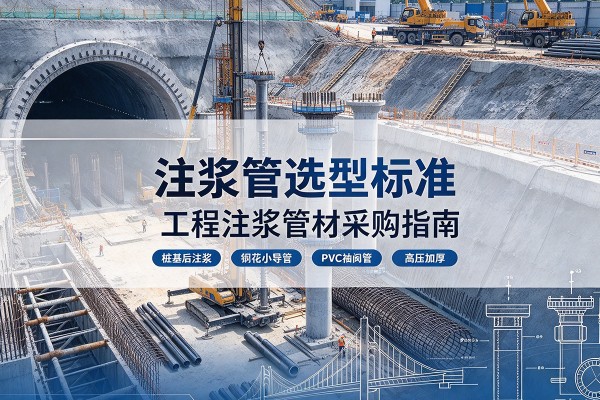 马尔康注浆管选型标准